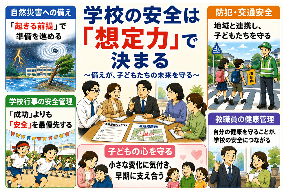 学校の安全、想定力